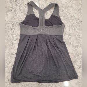 Lululemon Power Dance Tank Grey Sz 8 For Yoga, Running
